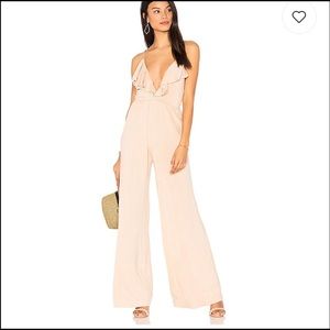Revolve Clayton tan Jumpsuit. Size XS.